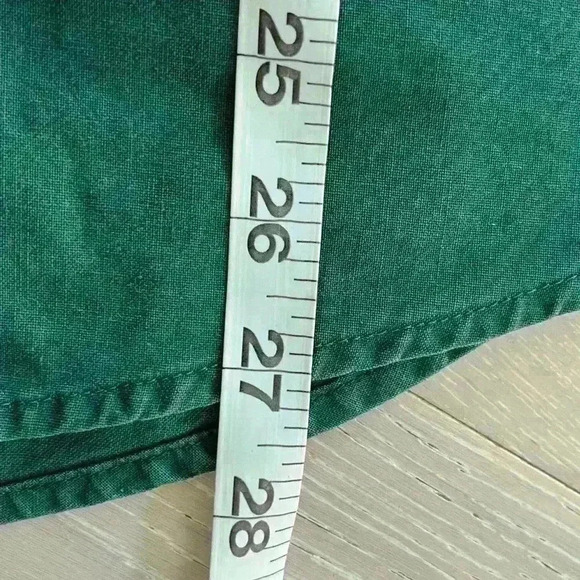 Vintage Mickey Minnie Mouse Unlimited X Jerry Leigh Button Down green shirt sz M - Picture 6 of 7